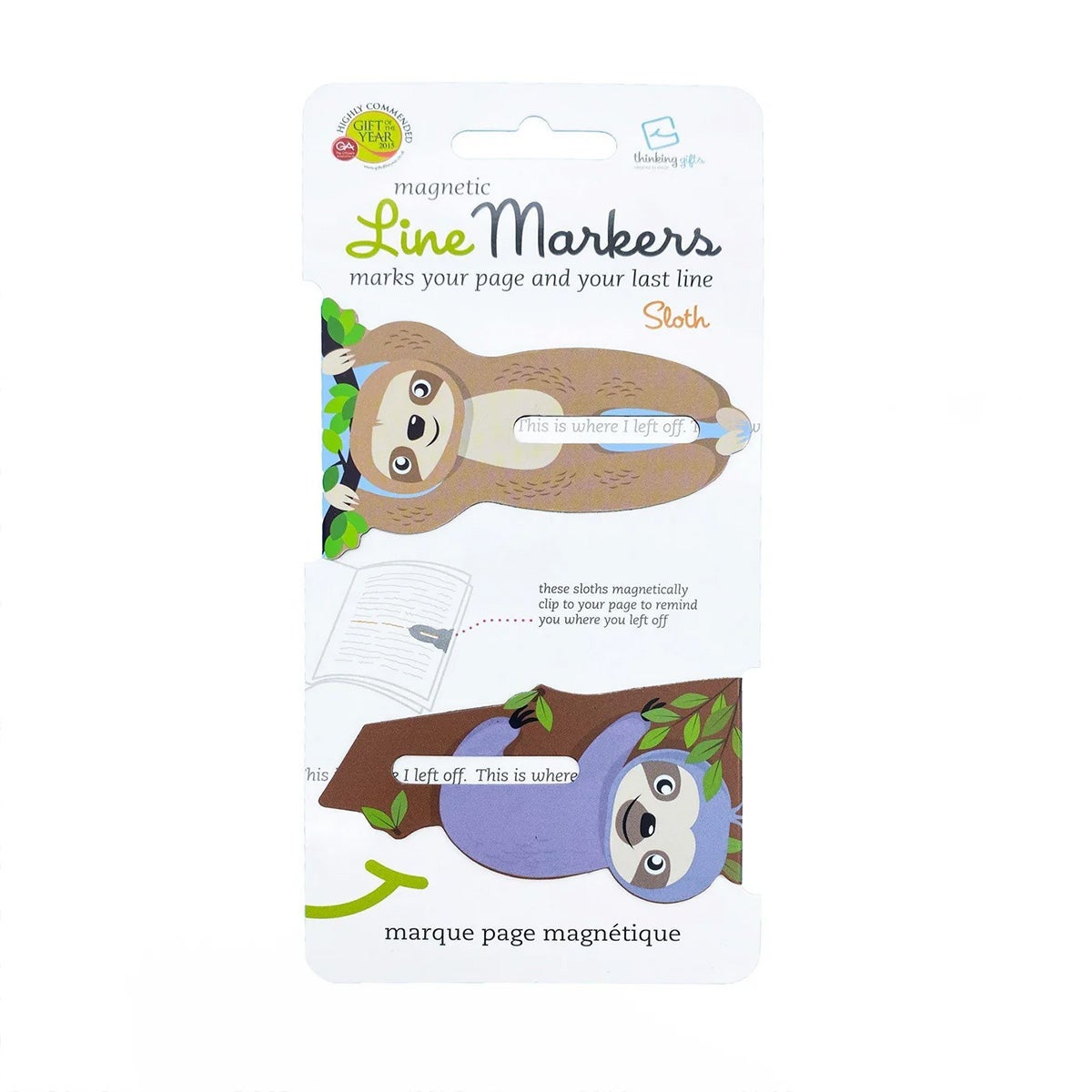Linemarkers Sloth