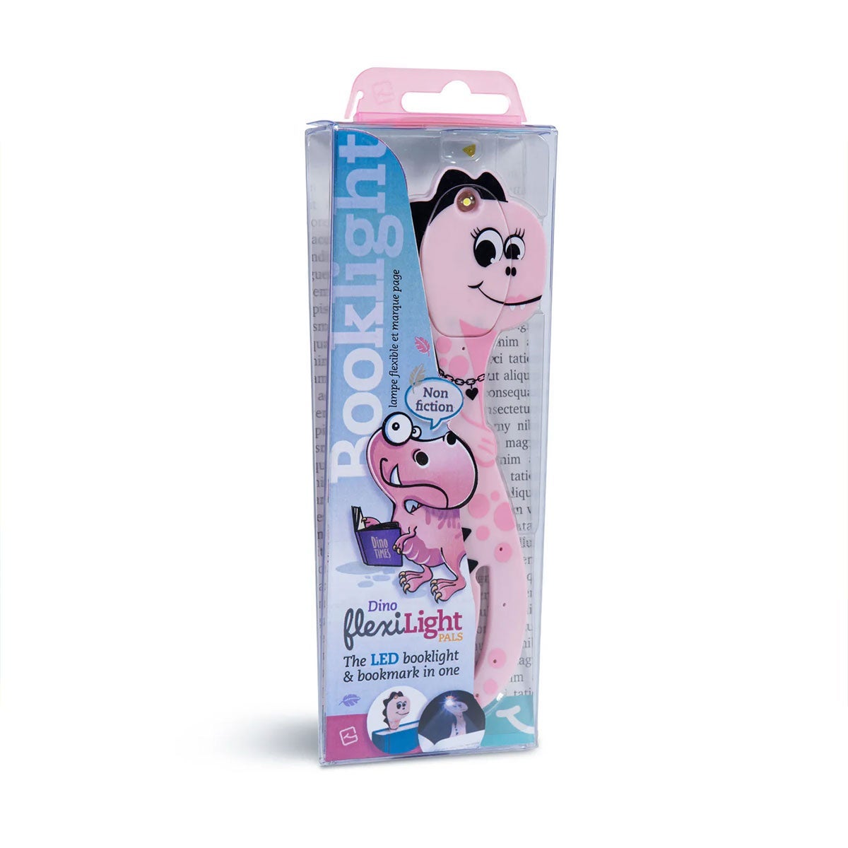 Boklys Flexilight Pals Dinosaur Pink
