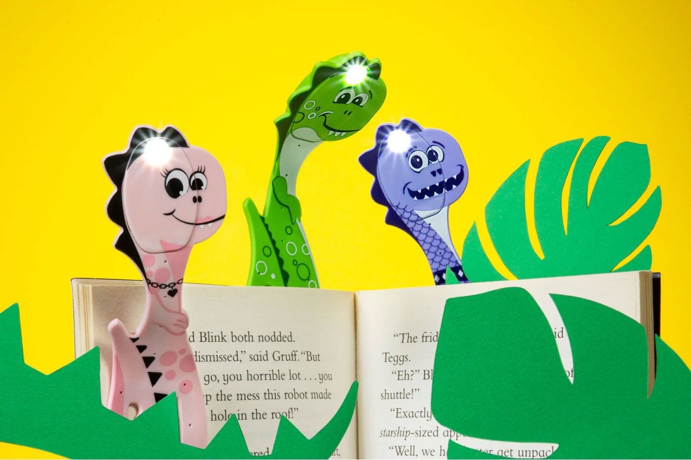 Boklys Flexilight Pals Dinosaur Pink