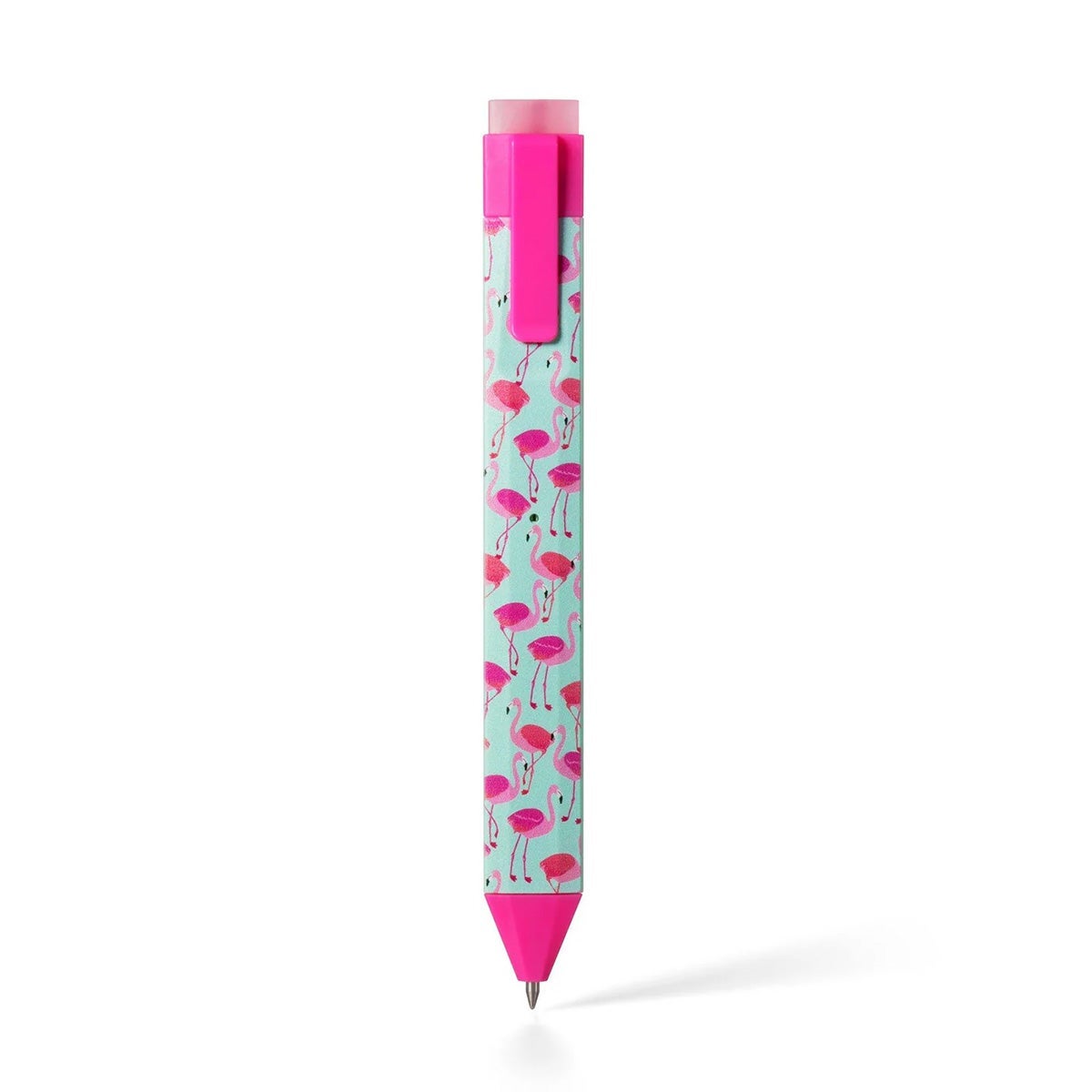 Bokmerke penn Flamingo with Refills