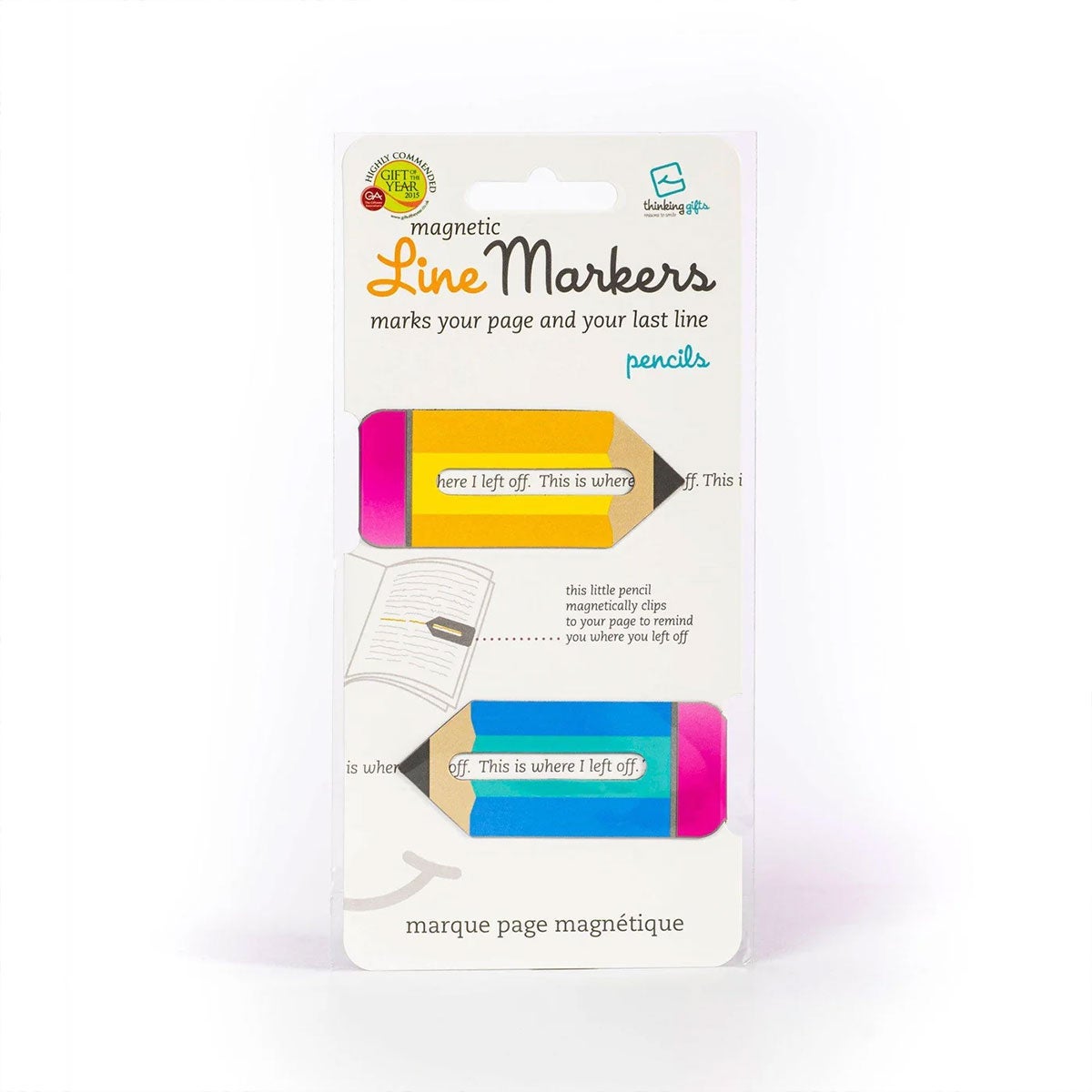 Bokmerke Linemarkers Pencils