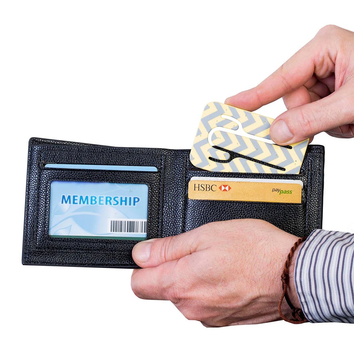 Mobilholder Flexistand Yellow Chevron