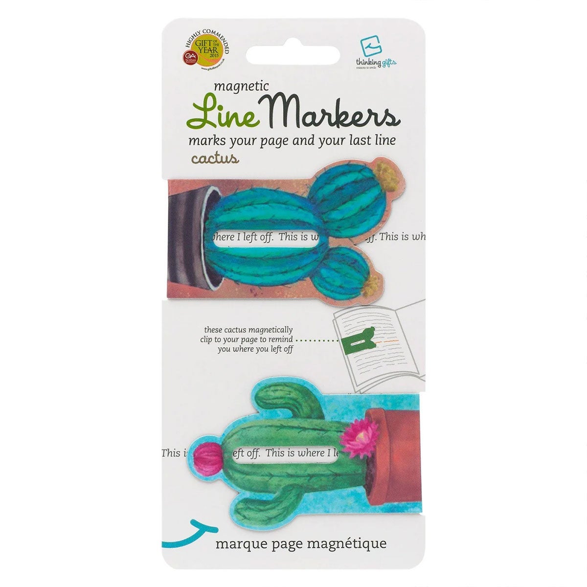 Bokmerke Linemarkers Cactus