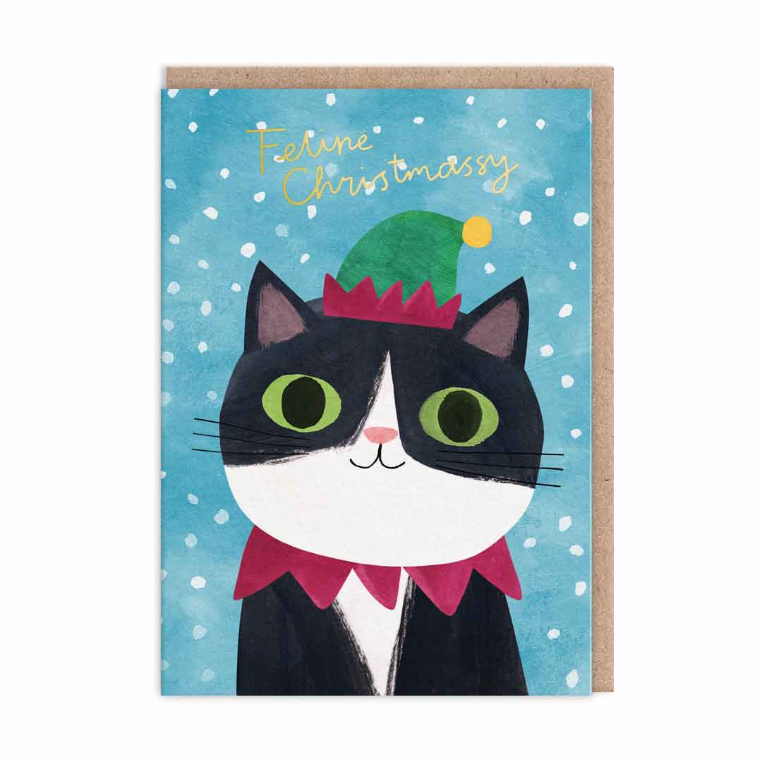 Julekort Cats In Hats 9pk