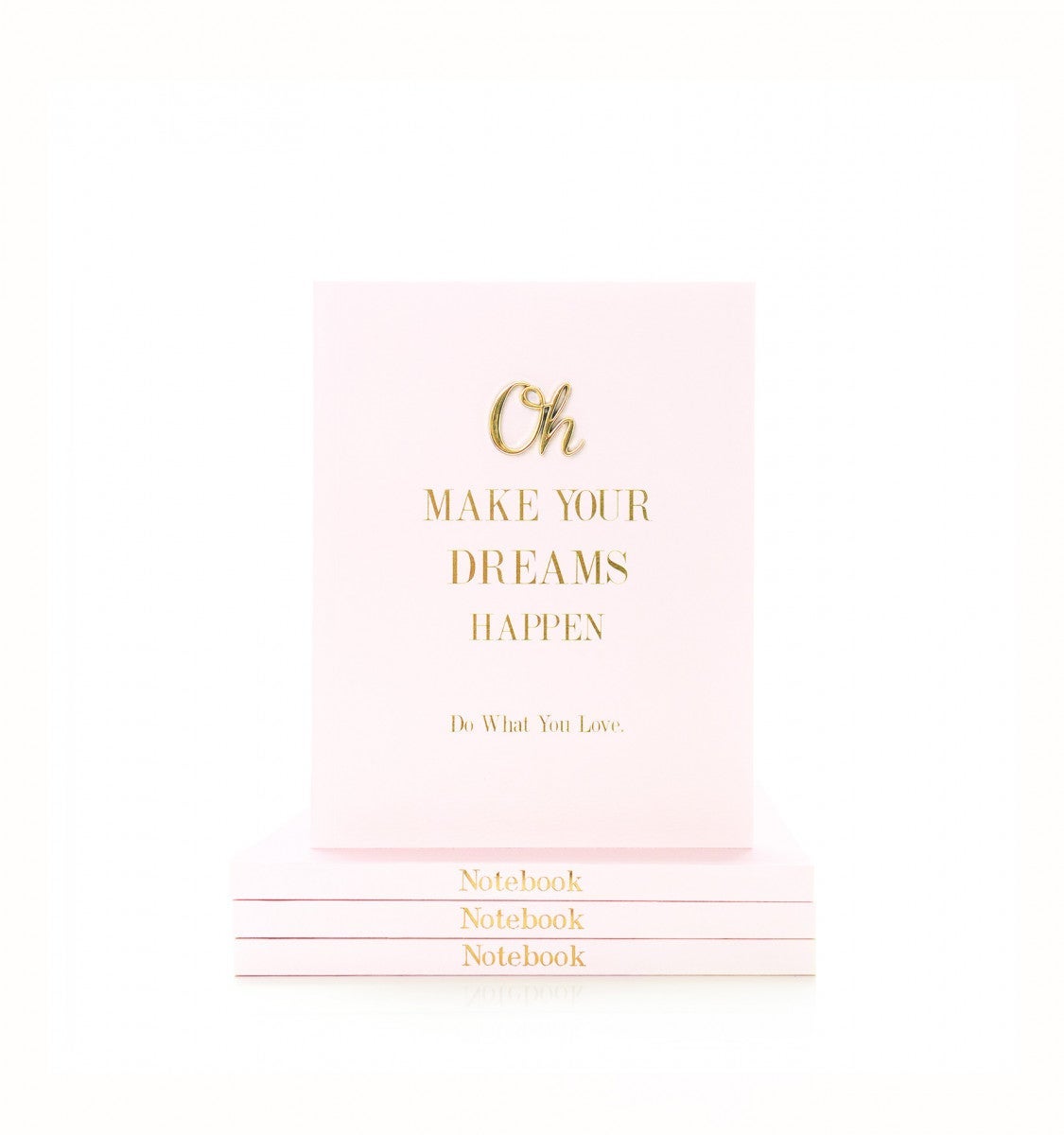Notatbok Oh Make A6 Lysrosa/Gull