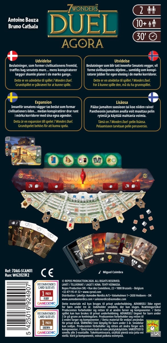 Spill 7 Wonders Duel Agora Exp