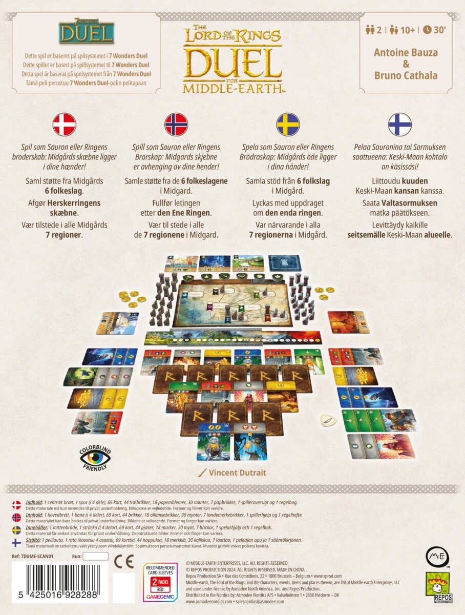 Spill Lord Of The Rings Duel For Middle-Earth