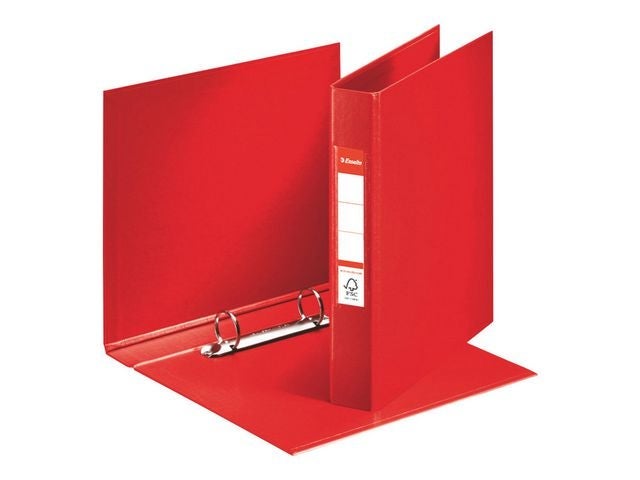 Ringperm Esselte A5 25mm 2R rød