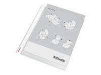 Plastlomme Esselte prem topp A5 75my(10)