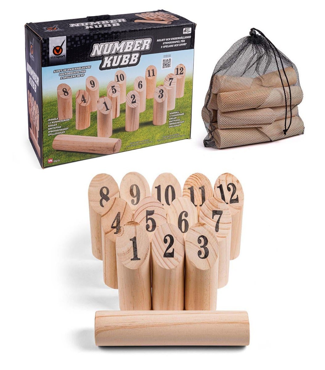 Vini Nummer Kubb Spill