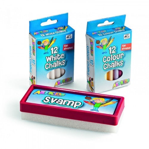 24 kritt m/svamp Artkids