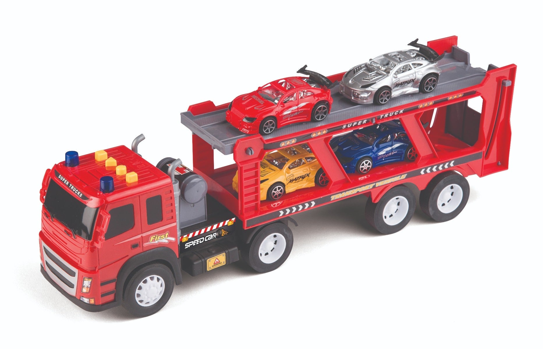 Autotransporter Lys, Lyd og Friksjon 45 M 4 Biler