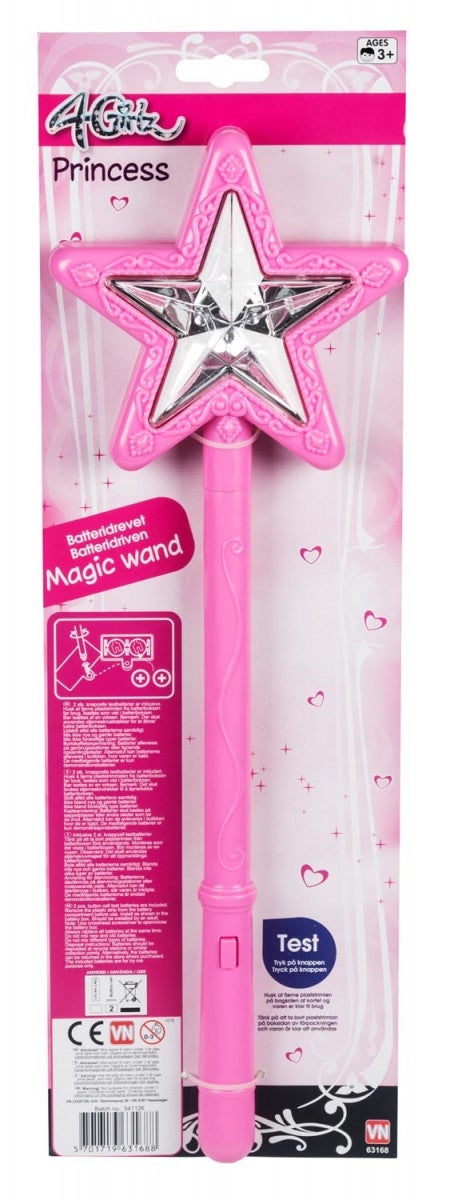4-Girlz Stjernestav med Lyd & Lys