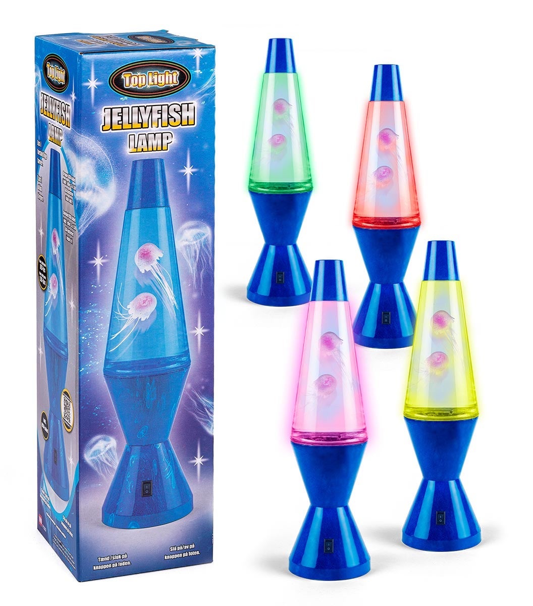 Lampe m/2 Jellyfish 33,5cm m/USB