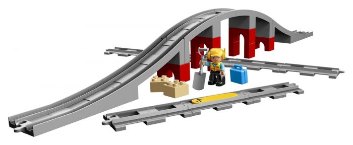Lego Jernbanebro Og Togskinner  10872