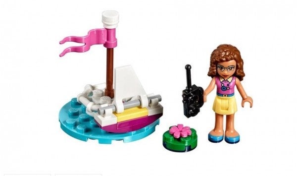 Olivias fjernstyrte båt