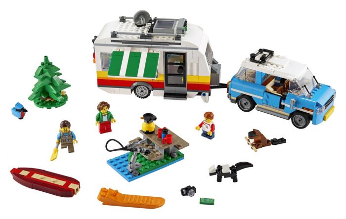 Lego Familiens campingbilferie 31108