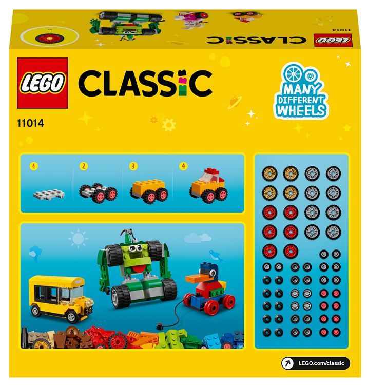 Lego Klosser og hjul 11014