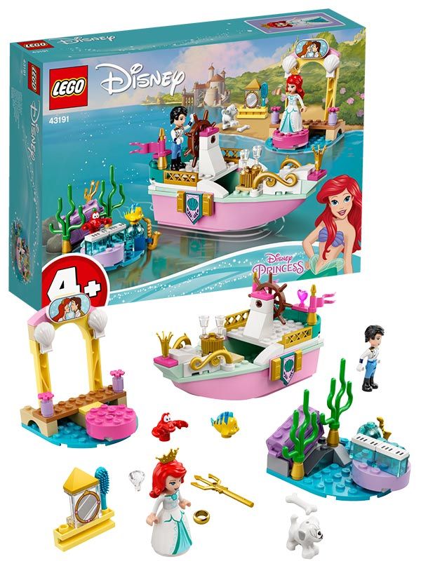 Lego Ariels kongelige selskapsbåt 43191