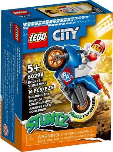 Lego Stuntmotorsykkel Som Hopper 60298