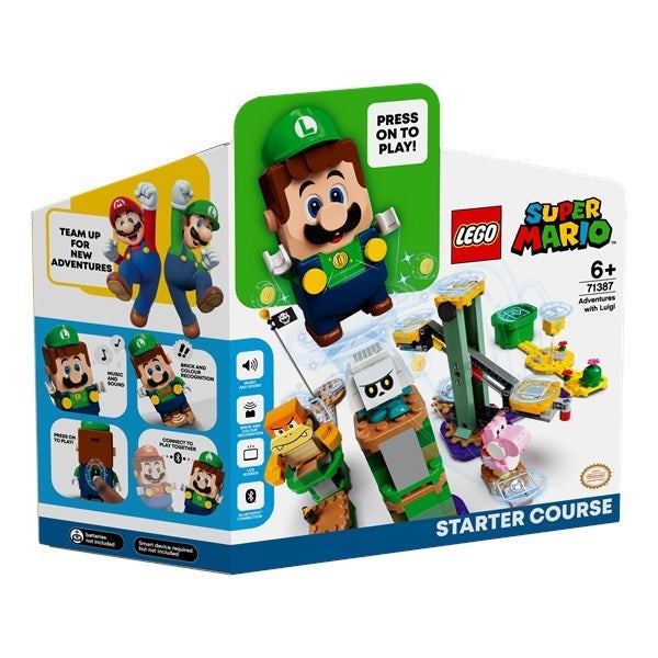Lego Startbanen På Eventyr Med Luigi 71387