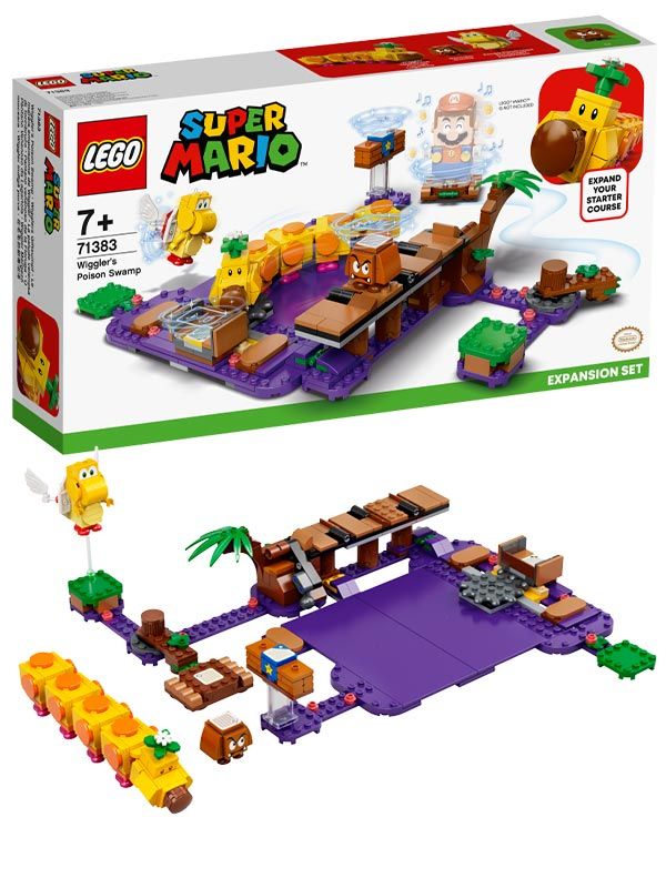 Lego Ekstrabanesett Wigglers giftsump 71383