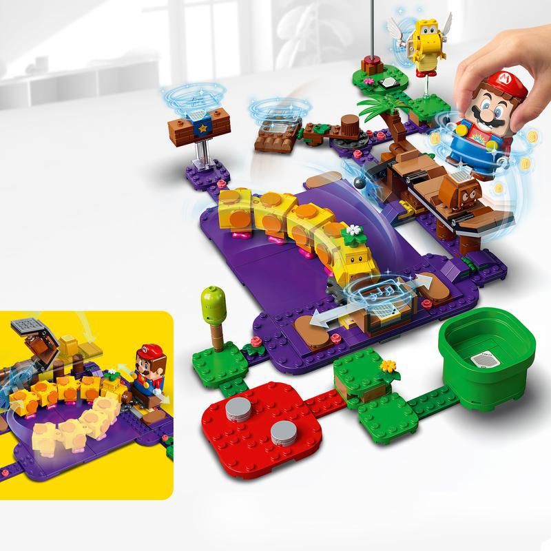 Lego Ekstrabanesett Wigglers giftsump 71383