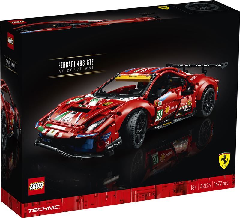 Lego Ferrari 488 GTE AF Corse 42125