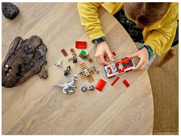 Lego Velociraptor-felle for Blue og Beta 76946