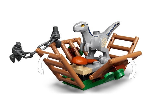 Lego Velociraptor-felle for Blue og Beta 76946