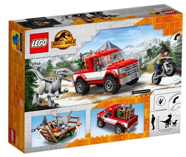 Lego Velociraptor-felle for Blue og Beta 76946