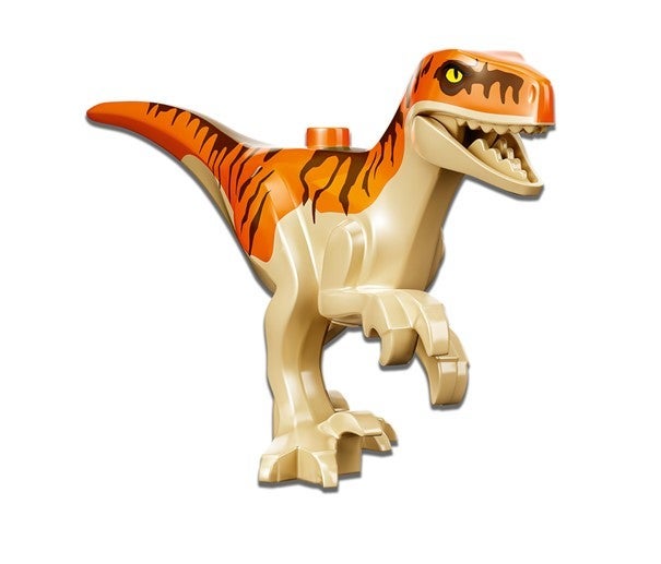 Lego T.rex og Atrociraptor på rømmen 76948