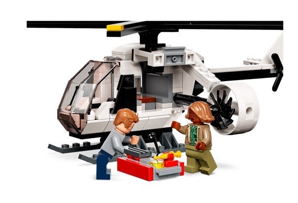 Lego Giganotosaurus og Therizinosaurus angr. 76949