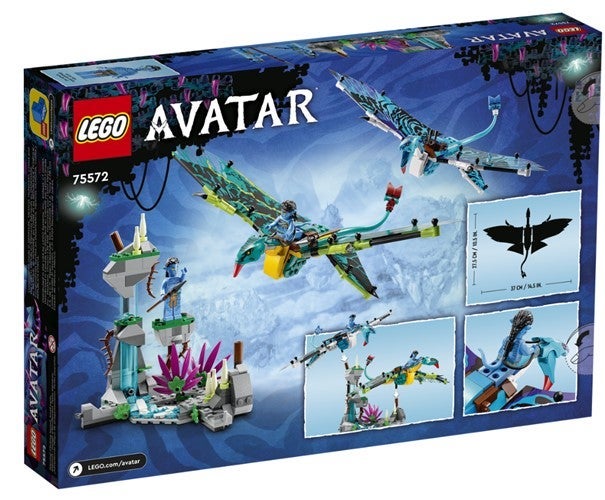 Lego Jake og Neytiris første banshee-flytur 75572
