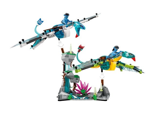 Lego Jake og Neytiris første banshee-flytur 75572