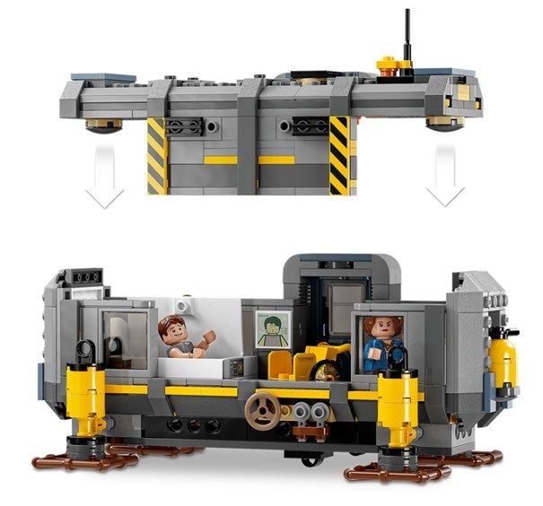 Lego De svevende fjellene: anlegg 26 og RDA Samson