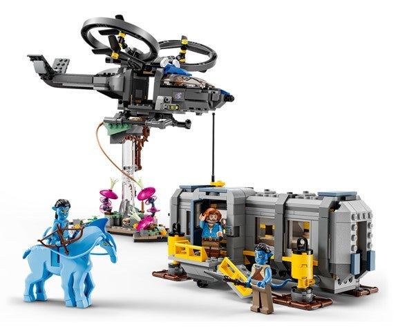 Lego De svevende fjellene: anlegg 26 og RDA Samson