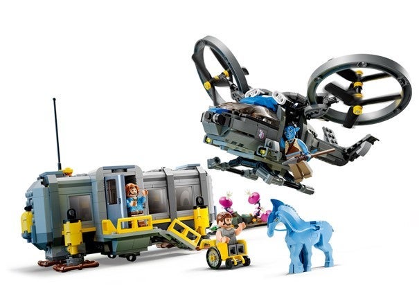 Lego De svevende fjellene: anlegg 26 og RDA Samson