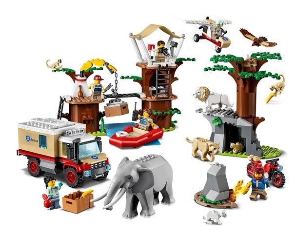Lego Dyreredningstjenestens Leir 60307