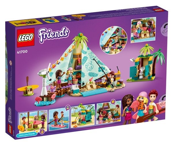 Lego Glamping på stranden 41700