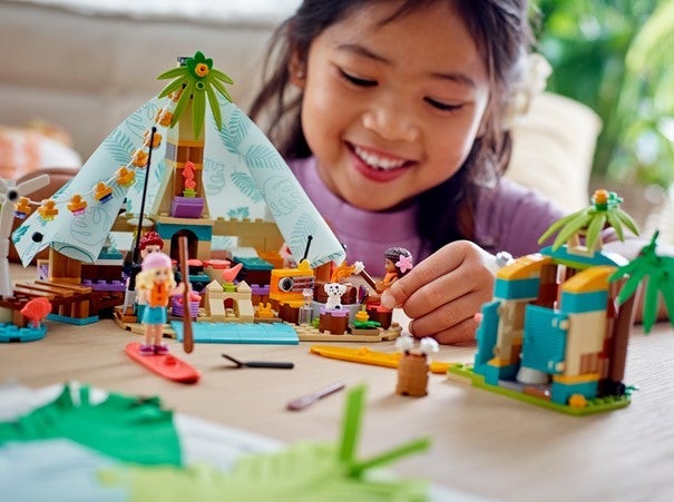 Lego Glamping på stranden 41700