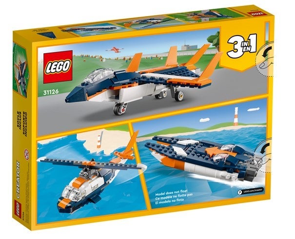 Lego Supersonisk jetfly 31126