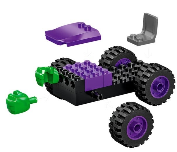 Lego Oppgjør mellom Hulk og Rhino-truck 10782