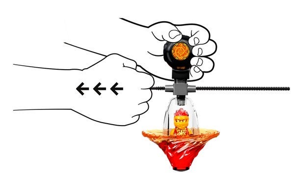 Lego Kais Spinjitzu-ninjaopplæring 70688