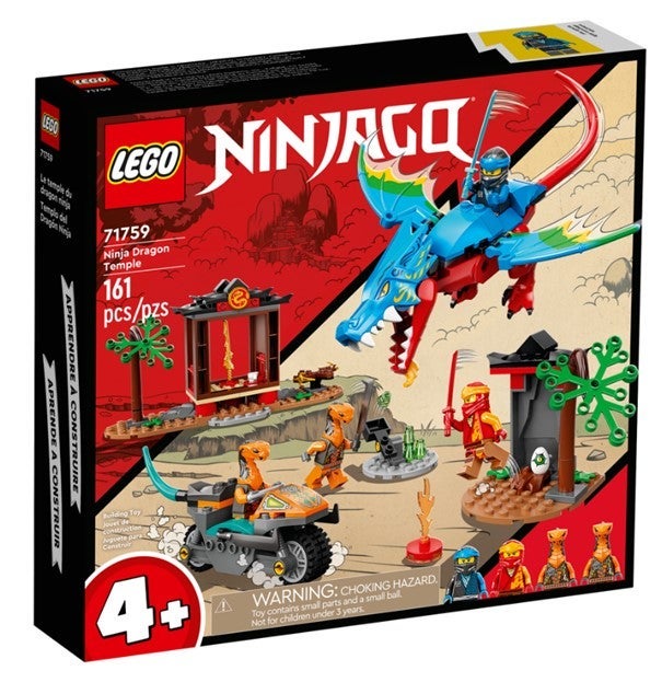Lego Ninjasett med drage og tempel 71759