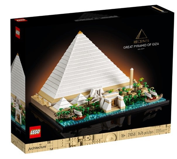 Lego Den store pyramiden i Giza 21058