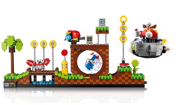 Lego Sonic the Hedgehog Green Hill Zone 21331