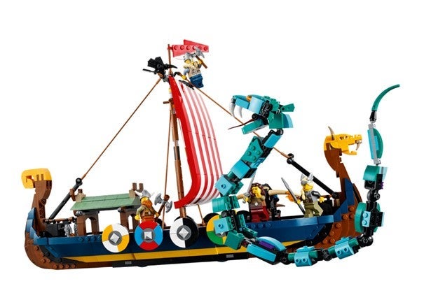 Lego Vikingskip og midgardsormen 31132