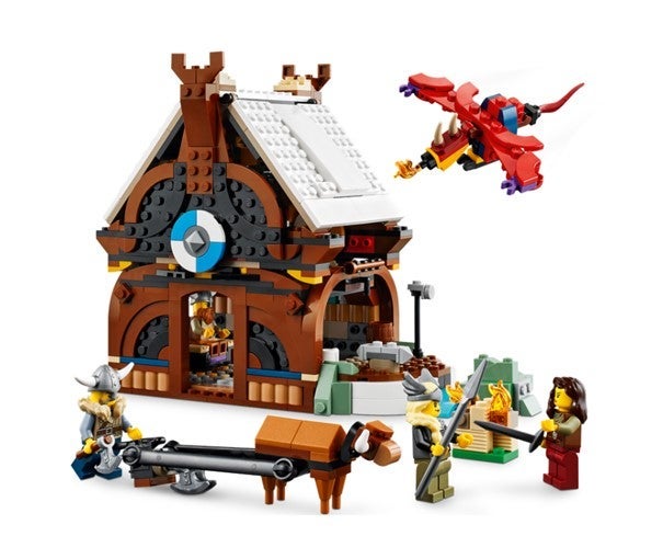 Lego Vikingskip og midgardsormen 31132