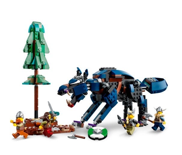 Lego Vikingskip og midgardsormen 31132